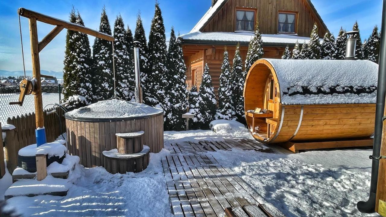 Drevenicka Anicka - Liptovska Mara Villa Liptovský Trnovec Exterior foto